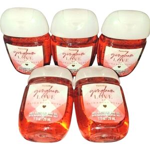 GINGHAM LOVE HAND SANITIZERS BY BATH AND BODY WORKS